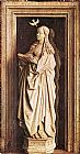 Jan Van Eyck Wall Art - Annunciation